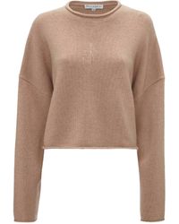 JW Anderson - Wool-cashmere Logo Sweater - Lyst