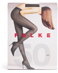 FALKE - Chevron 50 Tights - Lyst