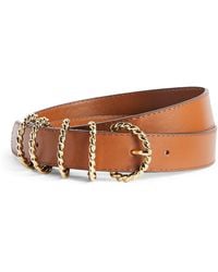 Claudie Pierlot - Calfskin Ring-Detail Belt - Lyst