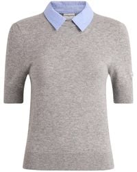 Claudie Pierlot - Wool Layered Sweater - Lyst