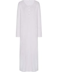 The Row - Latoya Cotton Midi Dress - Lyst