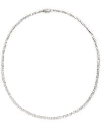 Suzanne Kalan - And Diamond Mini Classic Tennis Necklace - Lyst