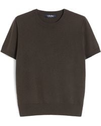 Max Mara - Wool Short-Sleeve Sweater - Lyst