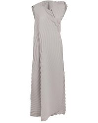 Issey Miyake - Resonant Pleats Maxi Dress - Lyst