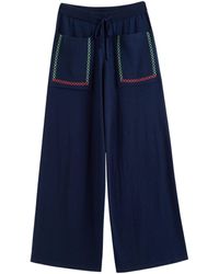 Chinti & Parker - Cotton-cashmere Blend Santorini Trousers - Lyst