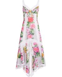 Charo Ruiz - Floral Rosario Midi Dress - Lyst