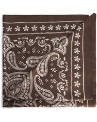 Sandro - Silk Printed Bandana - Lyst