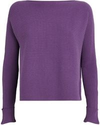 MAX&Co. - Cotton-Blend Boat-Neck Sweater - Lyst