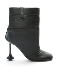 Loewe - Leather Toy Ankle Boots 90 - Lyst