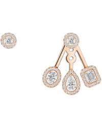 Messika - My Twin Trio And Diamond Earrings - Lyst