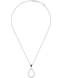 Chopard - Diamond And Ruby L'Heure Du Diamant Necklace - Lyst