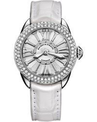 Backes & Strauss Stainless Steel And Diamond Piccadilly Sp Watch 33mm - Grey
