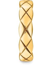 Chanel - Yellow Gold Coco Crush Single Earring - Lyst