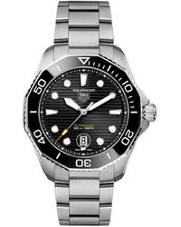 Tag Heuer - Stainless Steel Aquaracer Watch 43mm - Lyst