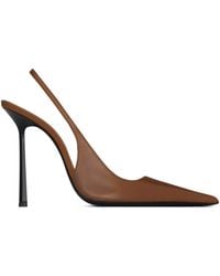 Saint Laurent - Leather Vendome Pumps 110 - Lyst