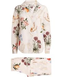 Desmond & Dempsey - Cotton Primavera Pyjama Set - Lyst