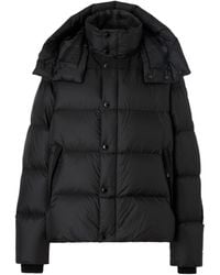 Burberry - Detachable Sleeves Puffer Jacket - Lyst