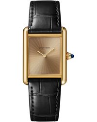 Cartier - Large Tank Louis Watch - Lyst