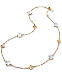 Baccarat - Gold Vermeil And Crystal Mini Médicis Mirror Necklace - Lyst