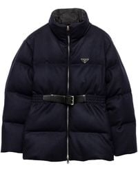 Prada - Down Loden Puffer Jacket - Lyst
