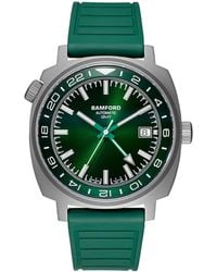 BAMFORD LONDON - Titanium Gmt Watch - Lyst