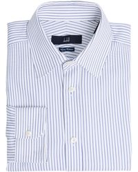 dunhill - Giza Cotton Pinstripe Formal Shirt - Lyst