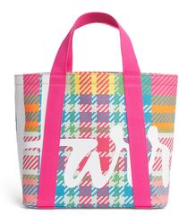 Harrods - Mini Madras Check Tote Bag - Lyst