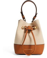 Strathberry - Canvas-leather Osette Cross-body Bag - Lyst