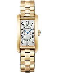 Cartier - Small Tank Américaine Watch - Lyst