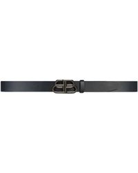 Balenciaga - Leather Logo Belt - Lyst