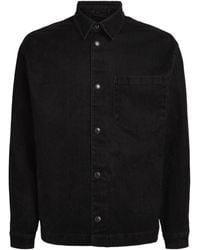 7 For All Mankind - Denim Overshirt - Lyst