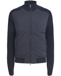 Sease - Virgin Wool-Shell Bomber Jacket - Lyst