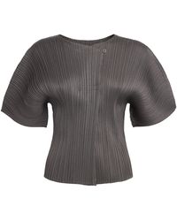 Pleats Please Issey Miyake - Monthly Colors June Blouse - Lyst
