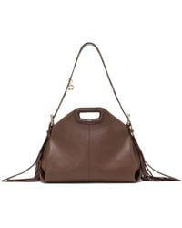 Maje - Leather Miss M Shoulder Bag - Lyst