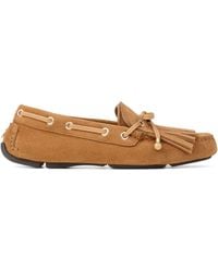 Jimmy Choo - Manon Flat Suede Loafers - Lyst