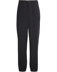 Giorgio Armani - Virgin Wool Tailored Trousers - Lyst