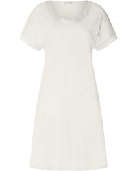 Hanro - Cotton Satin-Trim Anilla Nightdress - Lyst