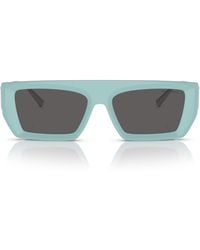 Tiffany & Co. - Injected Rectangular Sunglasses - Lyst