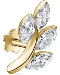 Maria Tash - Diamond Vine Threaded Stud Earring - Lyst