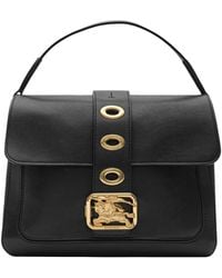 Burberry - Small Leather Rider Bag - Lyst