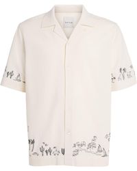 Paul Smith - Embroidered Short-Sleeve Shirt - Lyst