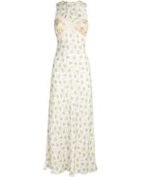 Sandro - Floral Print Maxi Dress - Lyst