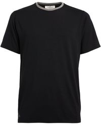 Homebody - Contrast-neck Lounge T-shirt - Lyst