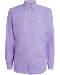 Polo Ralph Lauren - Cotton Garment-Dyed Oxford Shirt - Lyst