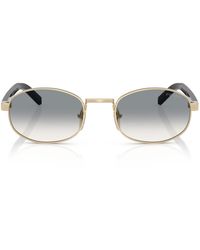 Prada - Steel Pr B53S Sunglasses - Lyst