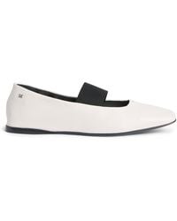 Max Mara - Nappa Leather Ballet Flats - Lyst