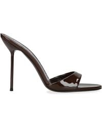 Paris Texas - Patent Leather Lidia Mules 105 - Lyst