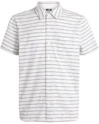 PAIGE - Cotton Stripe Carillo Polo Shirt - Lyst
