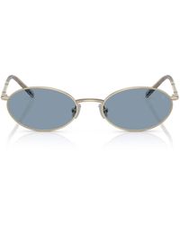 Brunello Cucinelli - Titanium Sunglasses - Lyst