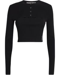 Alexander Wang - Cropped Cardigan And Cami Set - Lyst